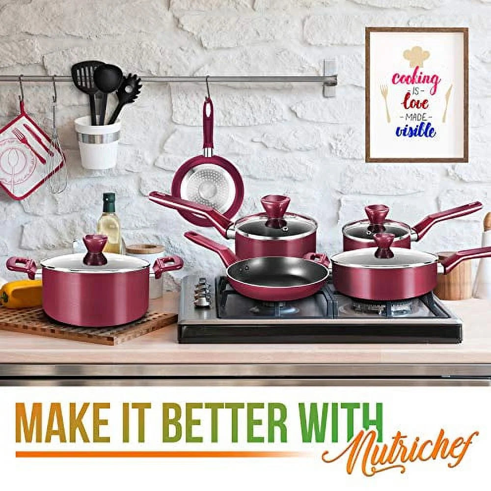 13 Piece Non-Stick Cookware Set Q7599