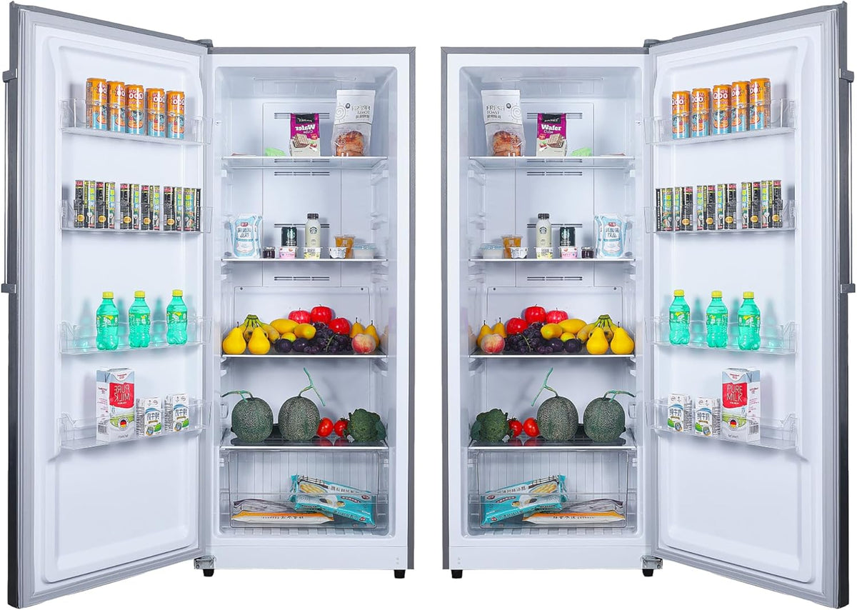 28in Wide Stainless Upright Freezer E70443