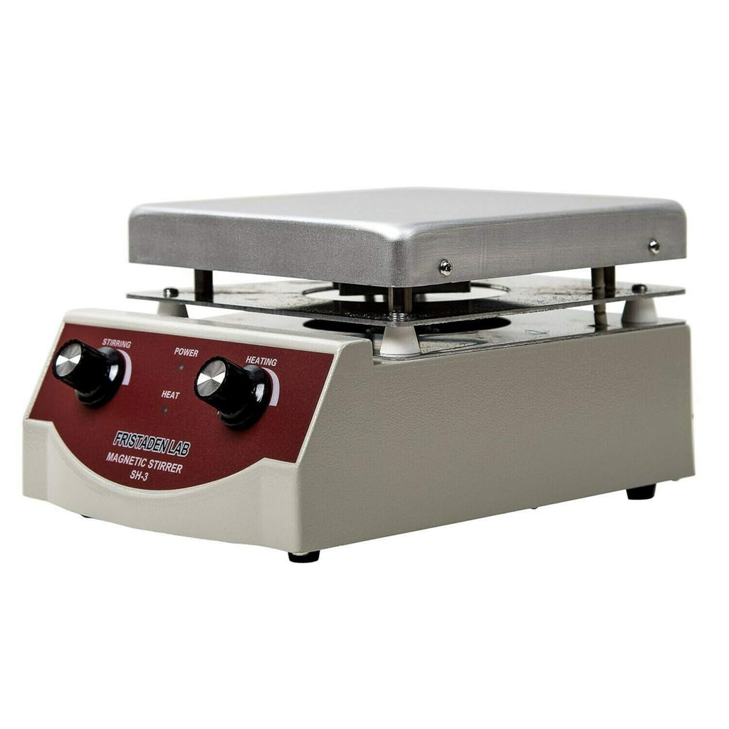 Magnetic Hot Plate Stirrer with 100-1600 RPM Speed, 350°C Temperature, 3000 ml Capacity J913