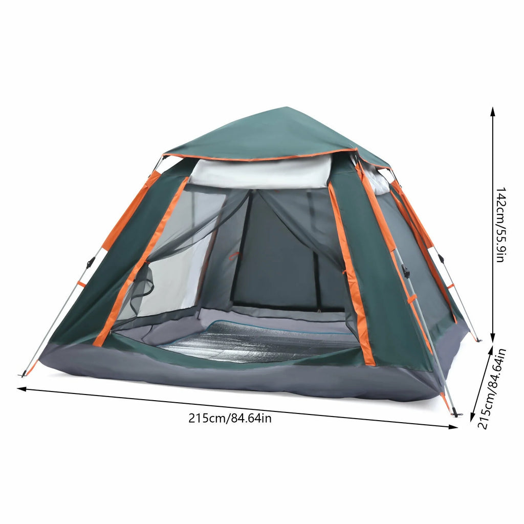 Waterproof 4-5 Person Instant Pop Up Camping Tent M1332