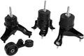 4 PCS Engine Motor Trans Mount Kit Compatible with 02-06 Camry 2.4L T680963