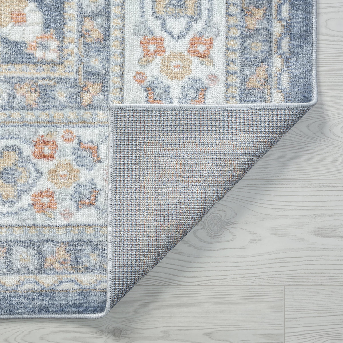 5x8 Area Rug Navy Gray I800
