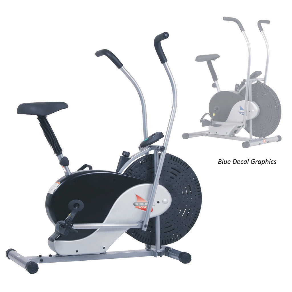 Upright Stationary Fan Bike with Adjustable Seat L744