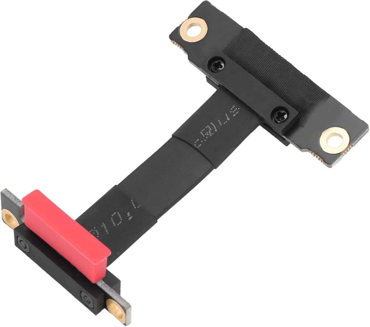 PCIE X1 Riser Cable Dual 90 Degree Right Angle 8Gbps 5cm Pack of 2 T877