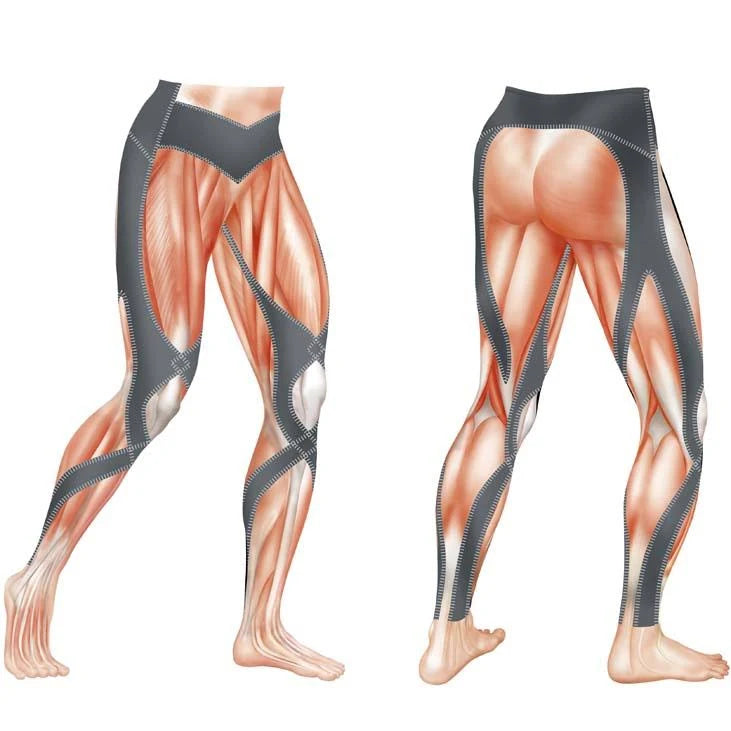 3/4 Stabilyx Tight, Black/Grey/Blue G33463