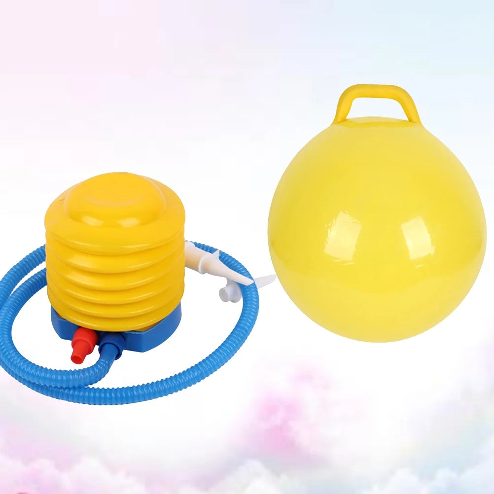 2PCS Inflatable Bounce Jumping Hopper Hop Ball with Pump Q892