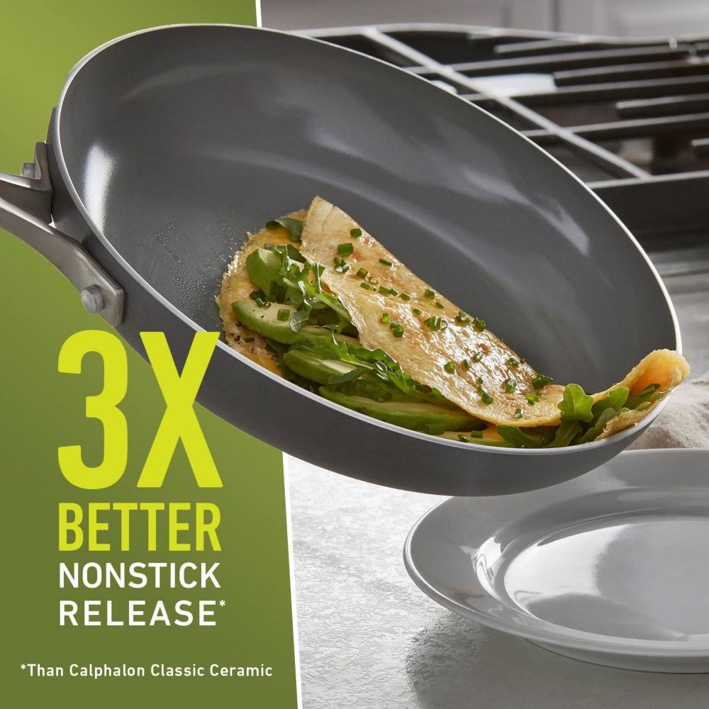 12-Inch Ceramic Fry Pan with Cover Z261850