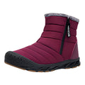 Large Size Couple Outdoor Solid High Top Snow Boots Non Slip Water Proof Warm Cotton Boots M9314