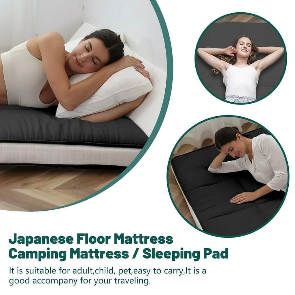 Japanese Floor Mattress with Storage Bag O873061