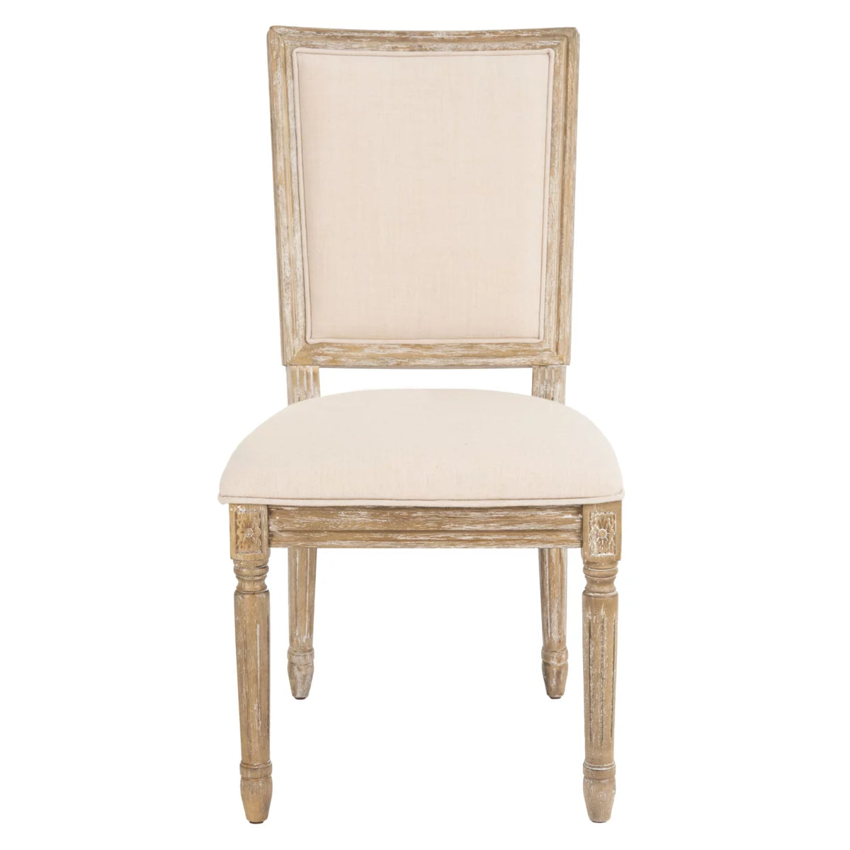 Beige Rustic Oak Side Chair V346