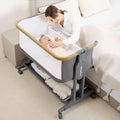 Baby Bassinet with Wheels, Mattress, Sheet, Folding W423