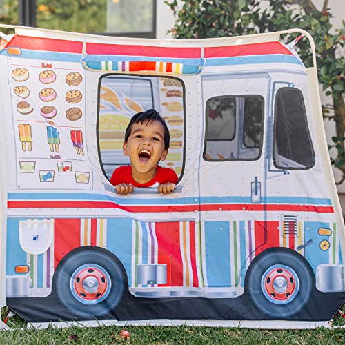 Double-Sided Food Truck Play Tent Z217630