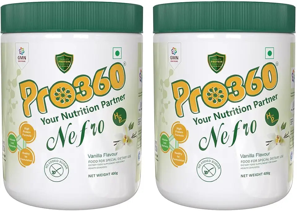 High Protein Dialysis Nutritional Supplement Powder with L-Taurine, L-Carnitine, Vanilla Flavour G186