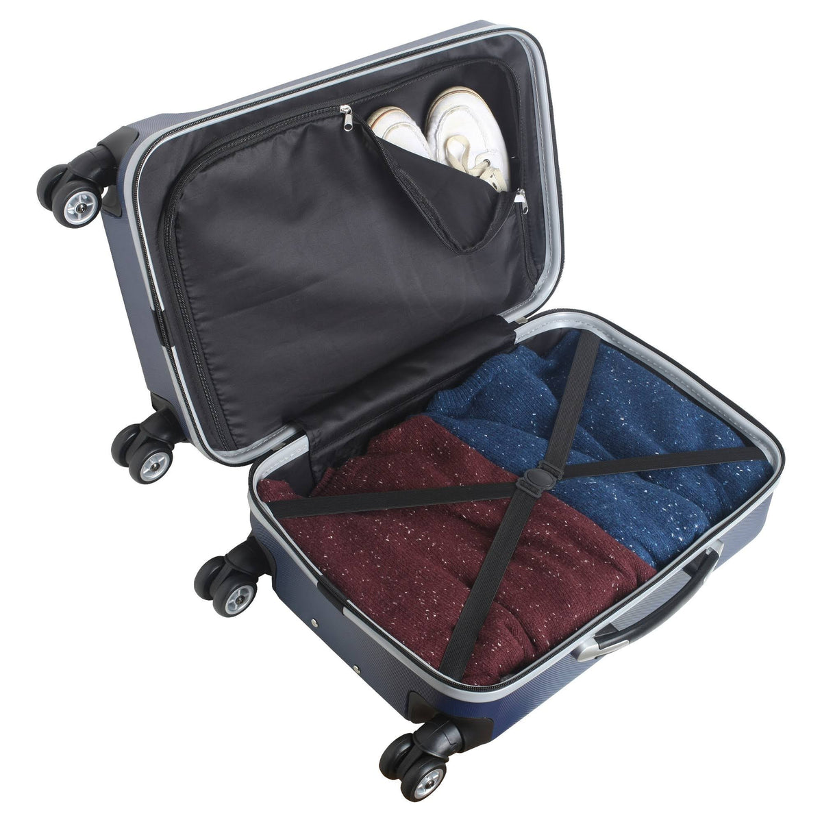 Navy 20 inch Carry on Hardcase Spinner T436257