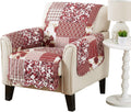 Navy Scalloped Printed Chair Cover J904