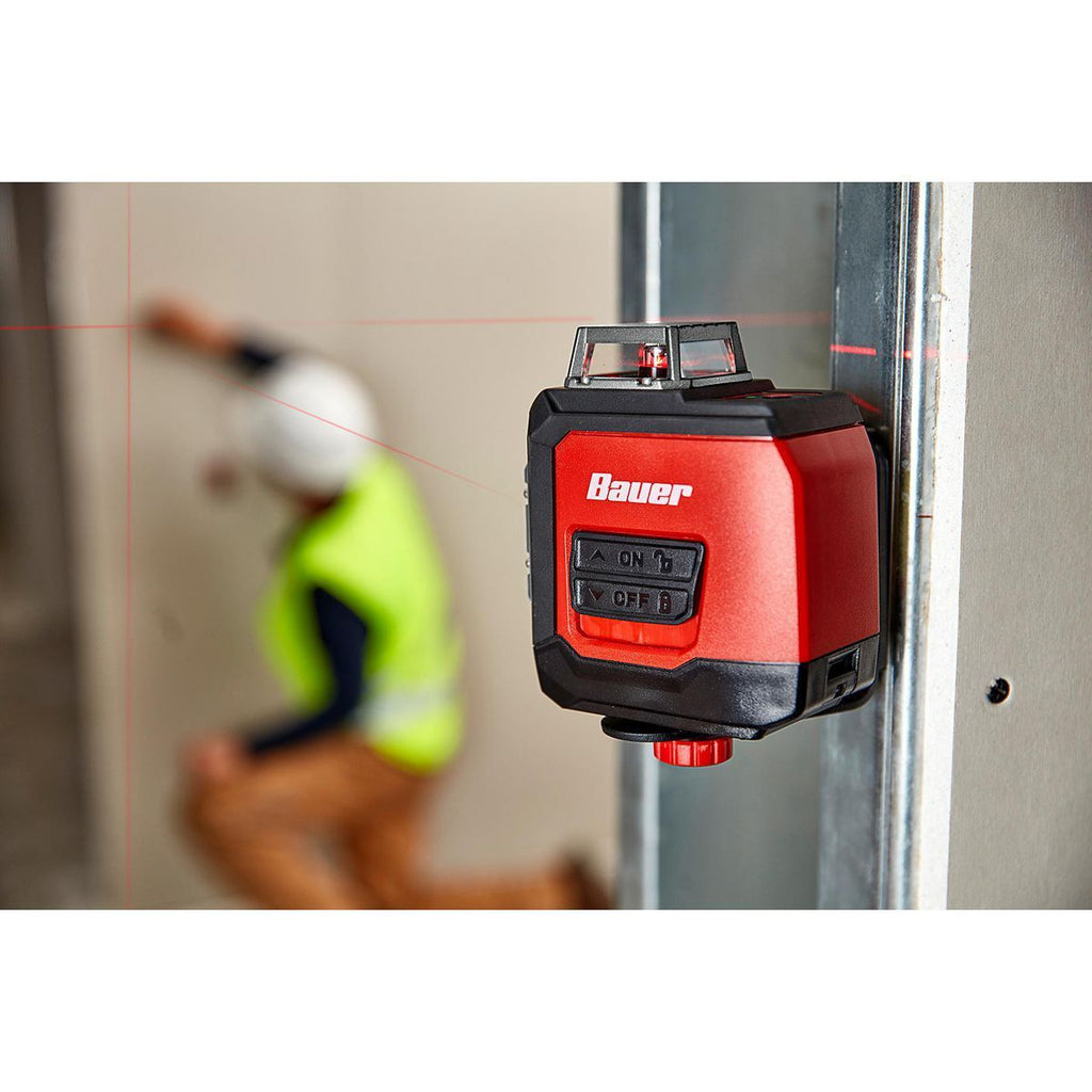 Self-Leveling 360 Horizontal Cross-Line Laser Level F148