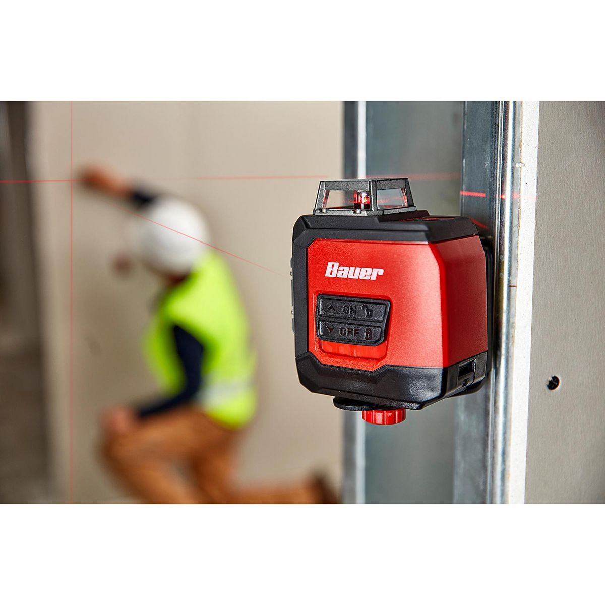 Self-Leveling 360 Horizontal Cross-Line Laser Level F148