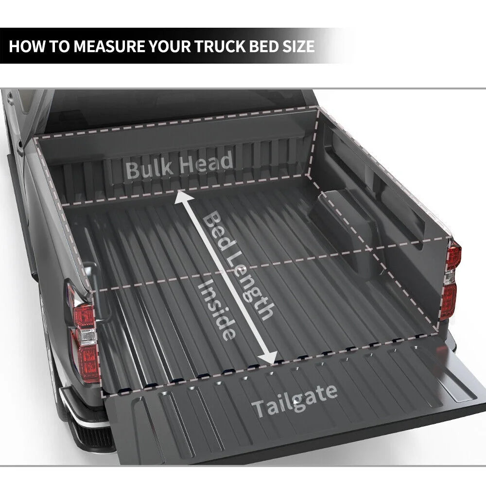 5 ft Soft Tri Fold Truck Bed Tonneau Cover K20933