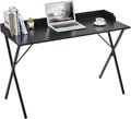 Computer Desk with Metal Frame in Black O39796