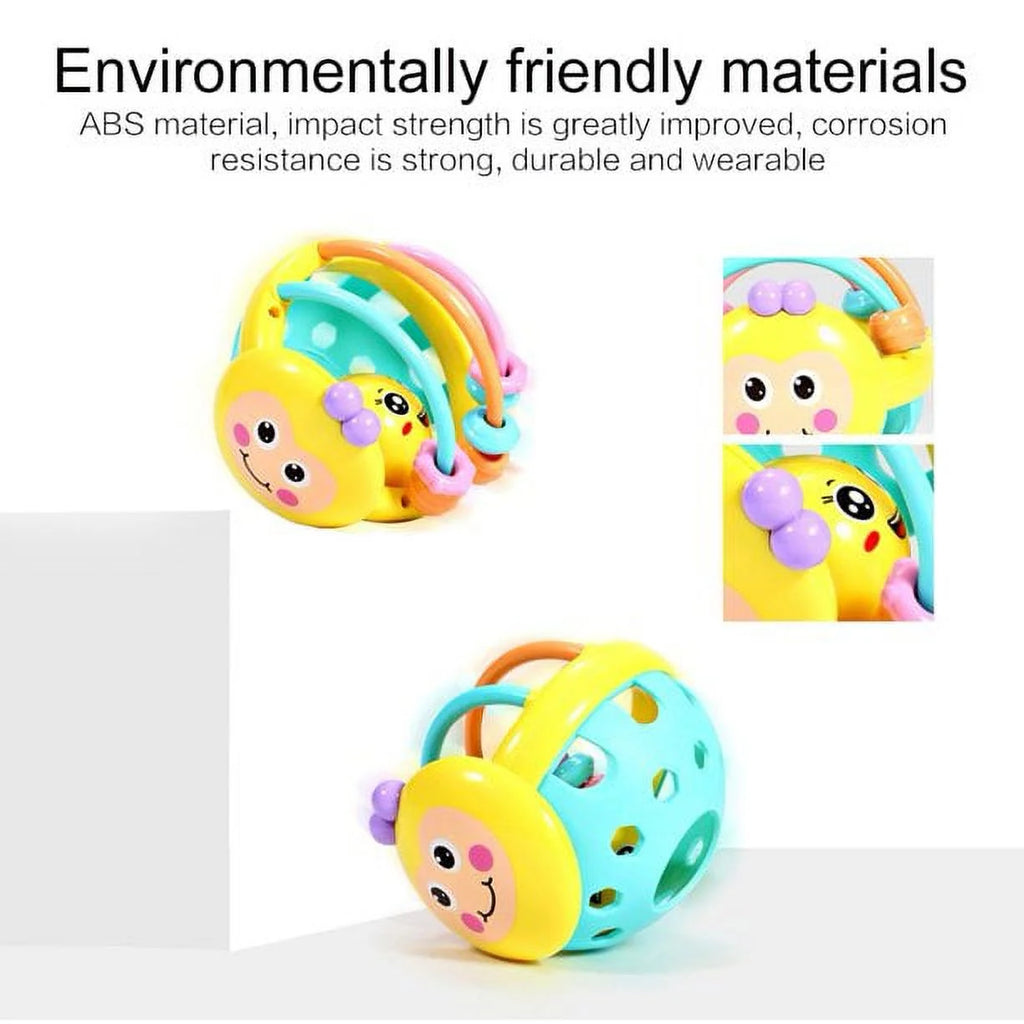 Sensory Teether Toy Silicone Rattle Ball M629415