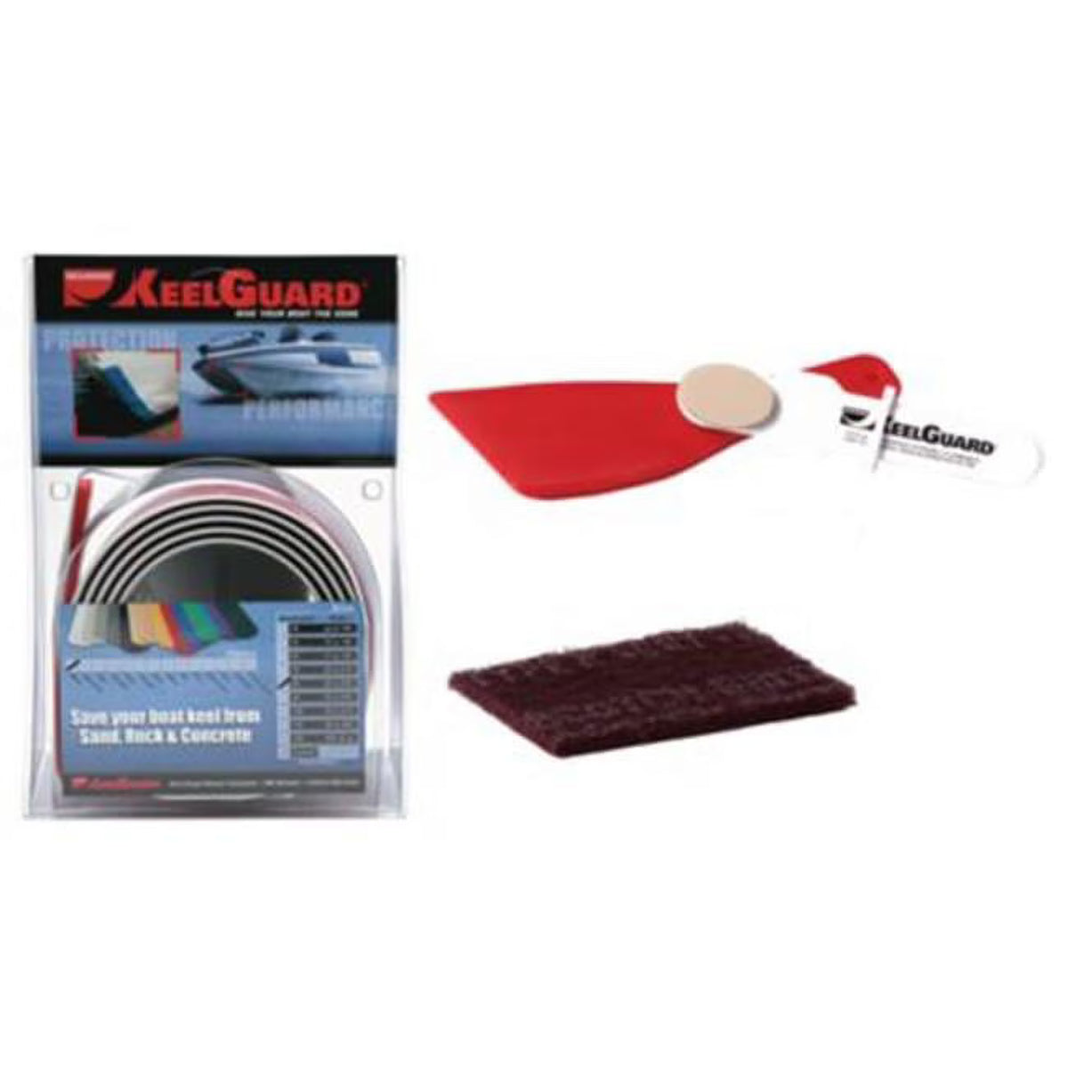 White Keel Protector for Boat C4505