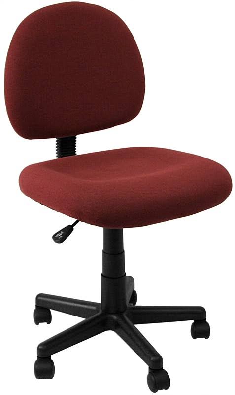 Burgundy Ergonomic Task Chair J24329