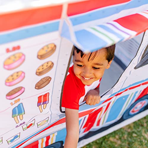Double-Sided Food Truck Play Tent Z217630