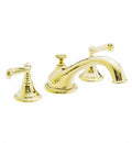 10 1/4x22 Two Handle Widespread Roman Tub Trim Faucet Set in Ultra Stainless Steel O1352