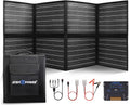 200W Portable Foldable Monocrystalline Solar Panel with 20A MPPT Charger Controller K6420
