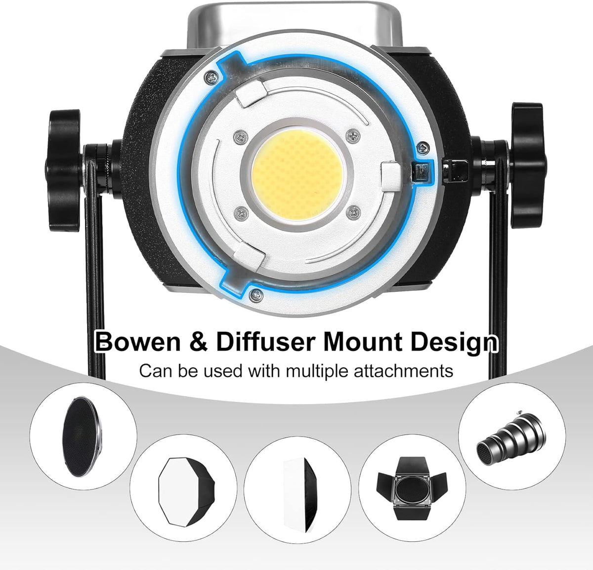 300W LED Video Light with Bowens Mount J2409