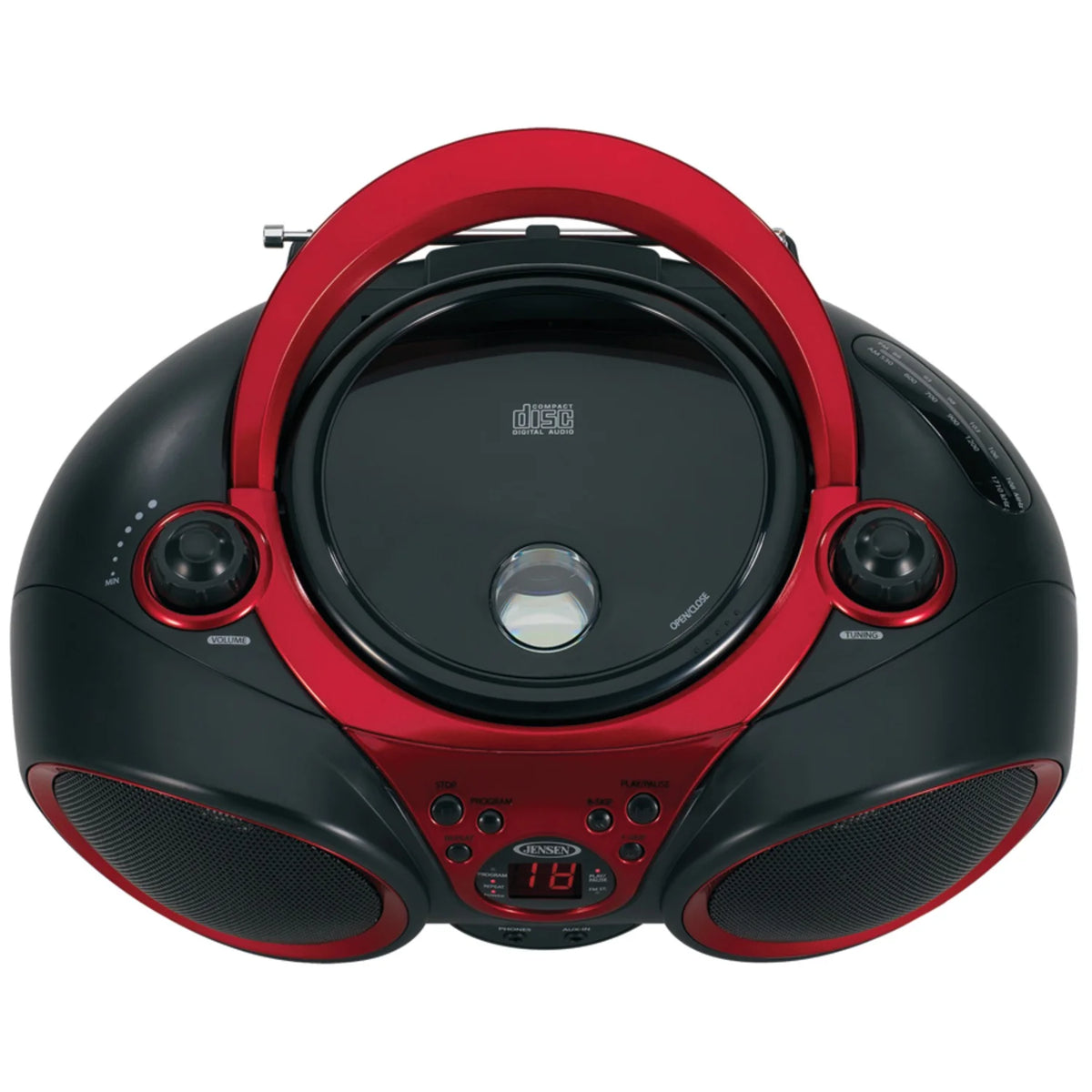 Portable Stereo CD Player with AM/FM Radio R929053