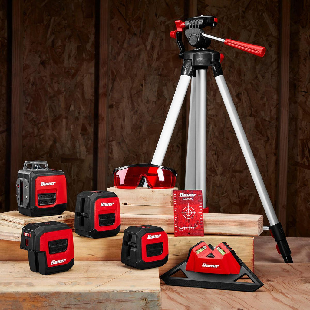 Self-Leveling 360 Horizontal Cross-Line Laser Level F148
