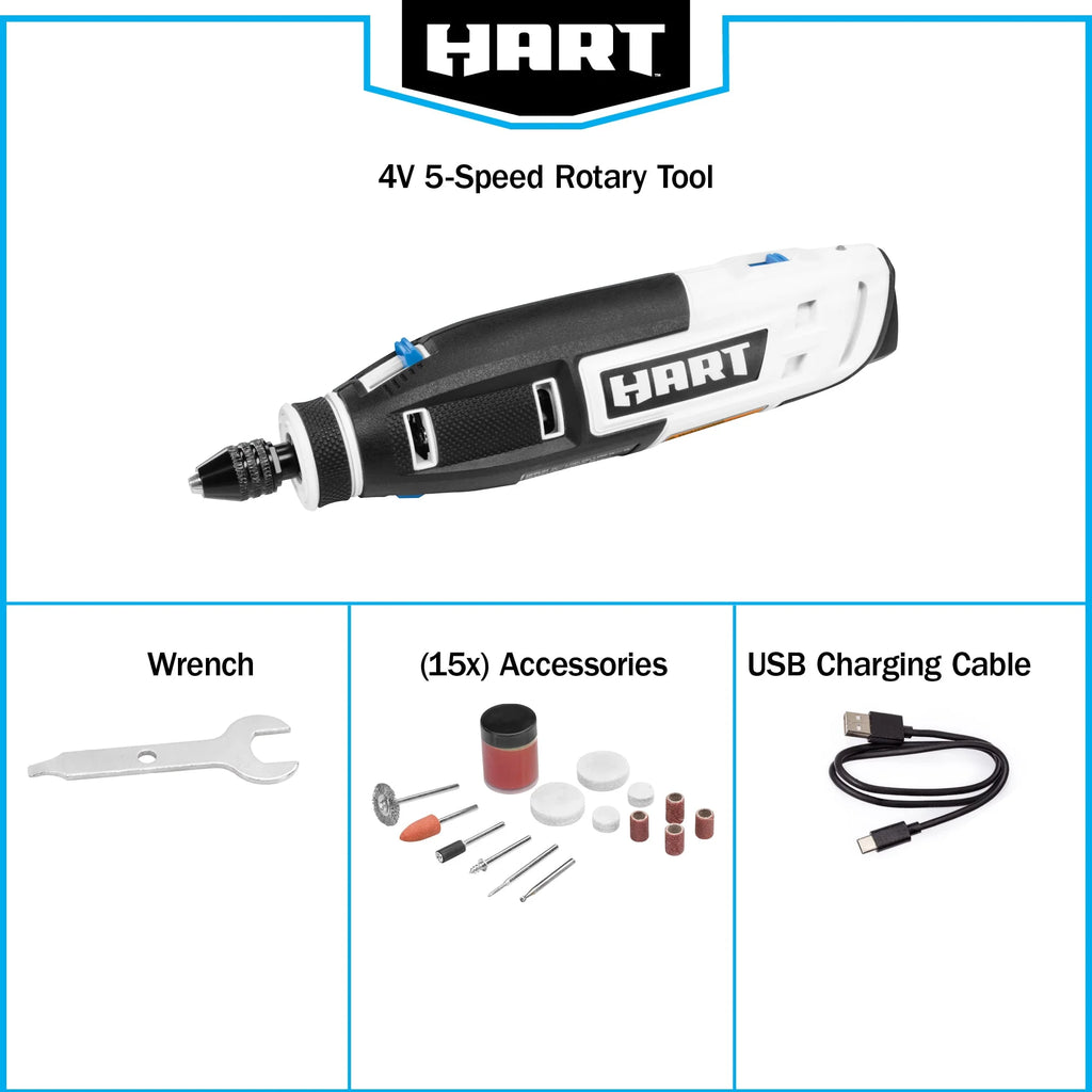4-Volt Rotary Tool Kit with Accessories V31890
