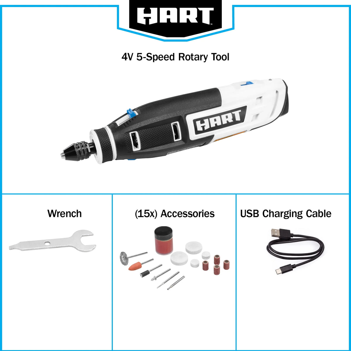 4-Volt Rotary Tool Kit with Accessories V31890