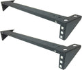 2 Pack 1U Foldable 19 Inches Cold Rolled Steel Vertical Wall Mount Rack Including Hardware F4196