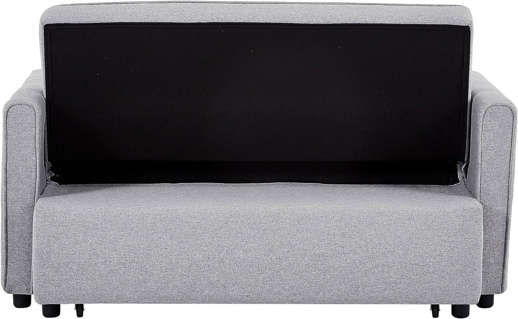 Small Sleeper Sofa Bed with 2 Lumbar Pillows K626285