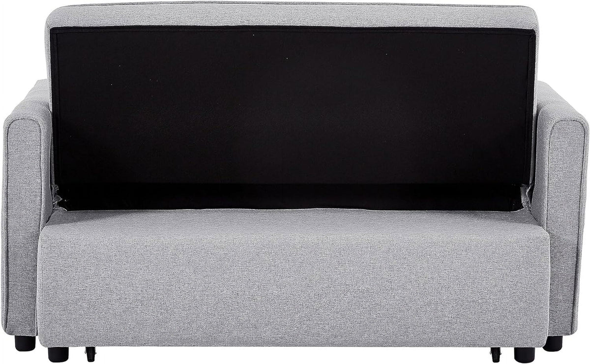 Small Sleeper Sofa Bed with 2 Lumbar Pillows K626285