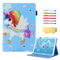 Blue Star Unicorn Slim PU Leather iPad 10.9 Inch Case with Stand Pencil Holder Card Pockets A74723