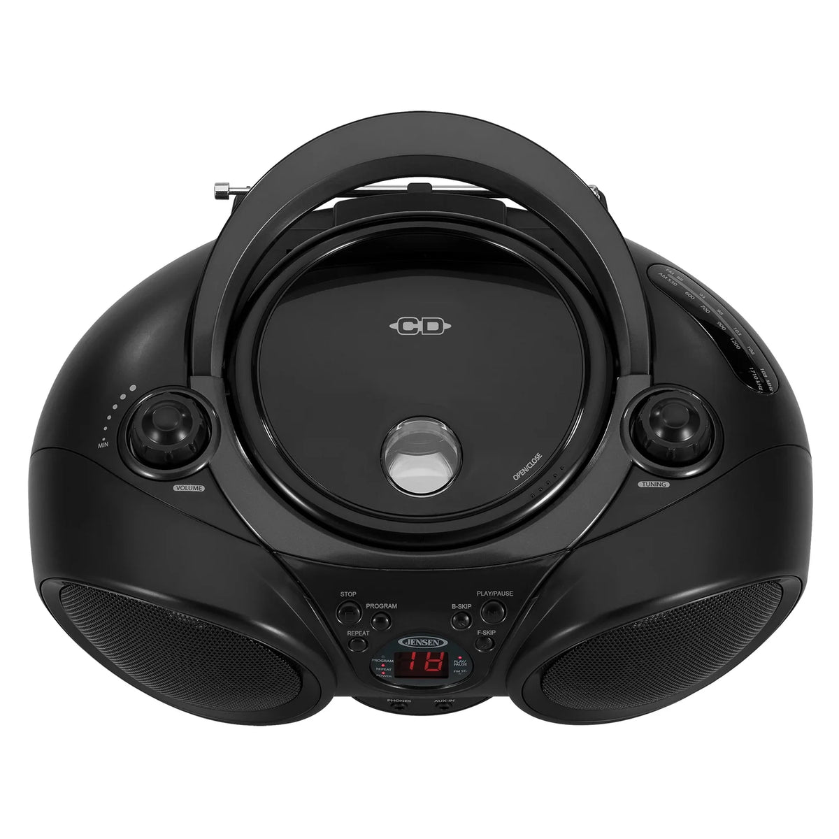Portable Stereo CD Player with AM/FM Radio R929053