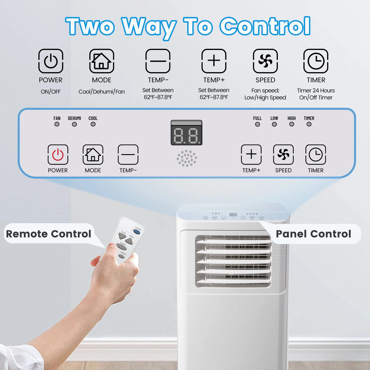 8,000 BTU Portable Air Conditioner M5325