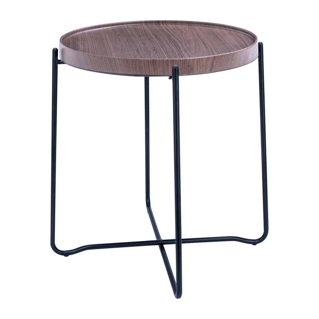 Foldable Round Side Table S96450