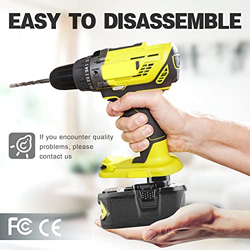 [2Pack] 18V 6.0 Ah Battery for Ryobi ONE+ System 18-Volt Cordless Tool Battery V27254