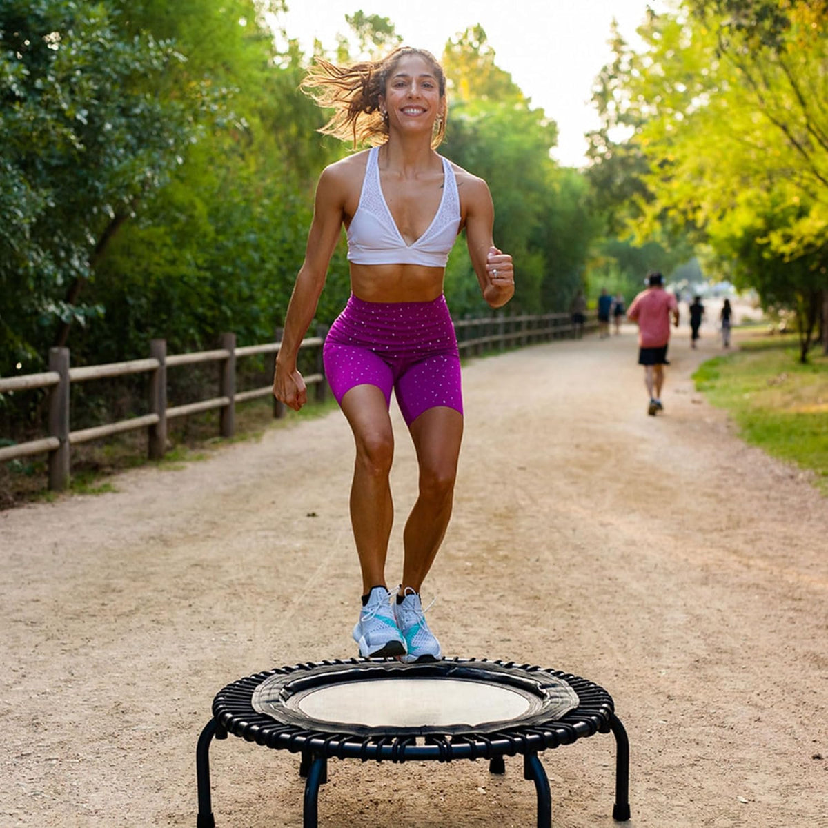 39" Plyometric Rebounder Trampoline with Toning Ball L703