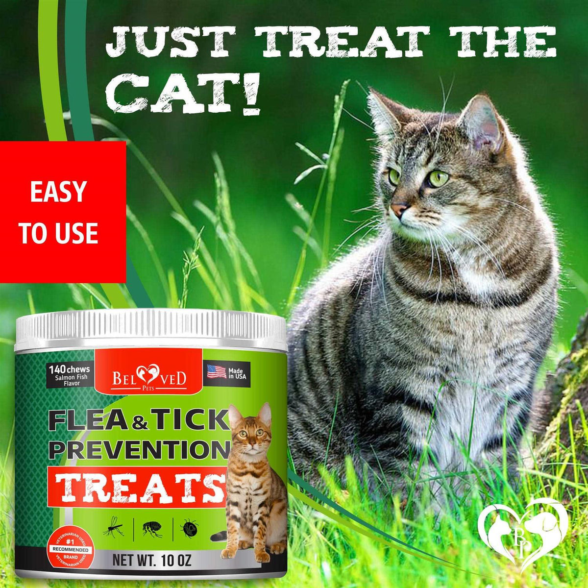 Flea and Tick Prevention Treats for Cats X379068