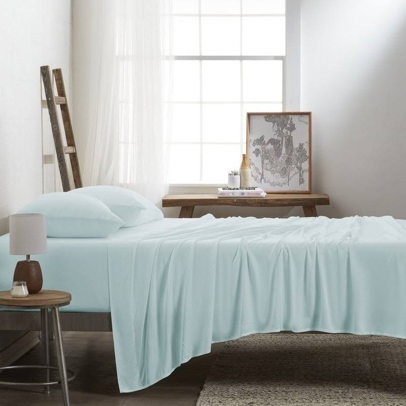 Rayon from Bamboo 4-Piece King Bed Sheet Set N899