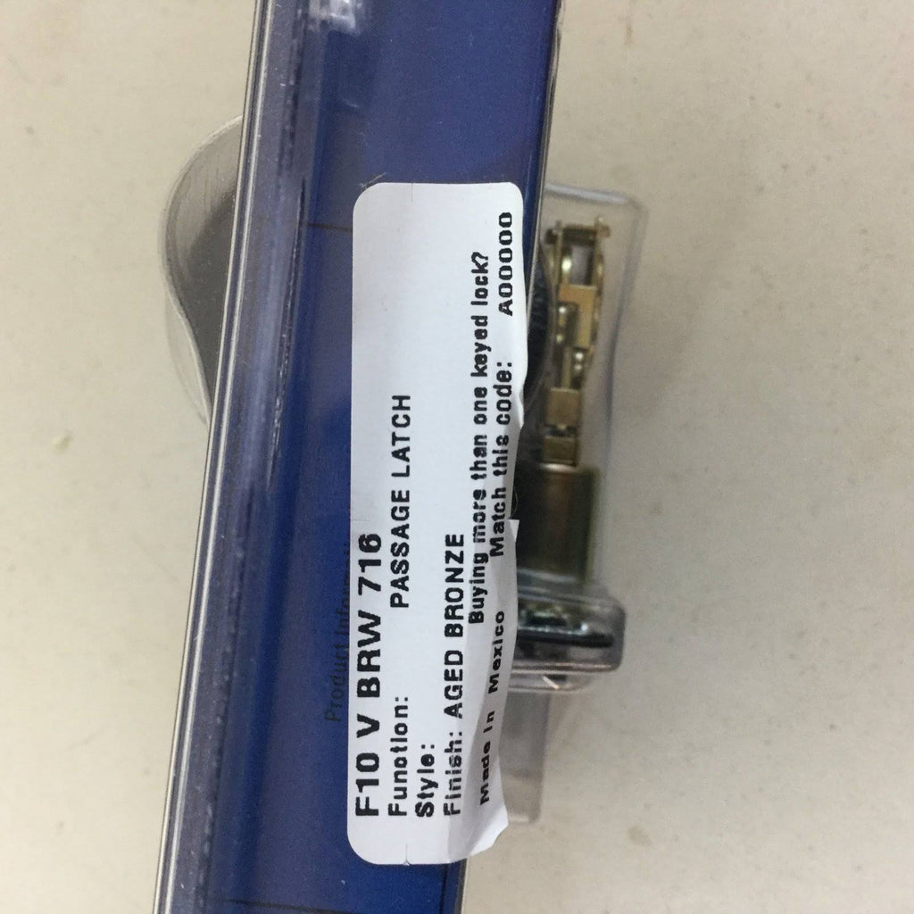 Mechanical Passage Lever Lockset Q703919