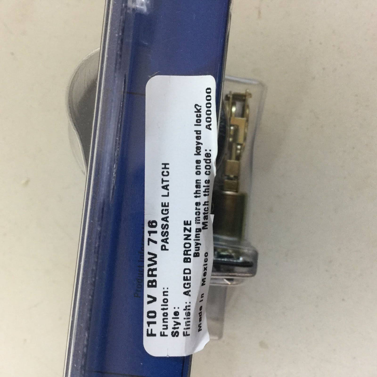 Mechanical Passage Lever Lockset Q703919
