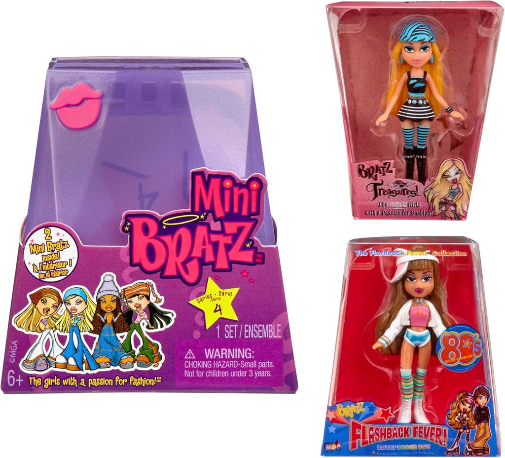 Mini Series 4 Collectible Figures, 2 Mini Dolls per Blind Pack V470505