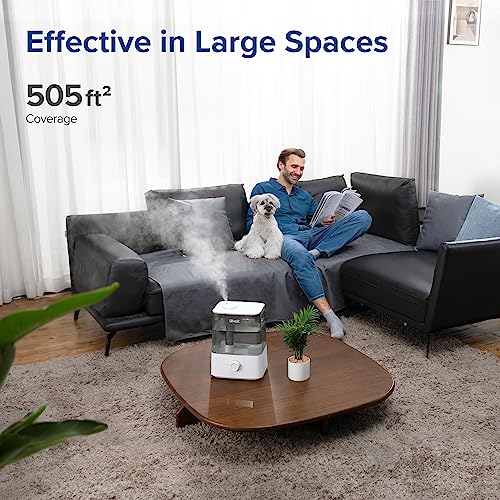 6L Smart Cool Mist Top Fill Humidifier, Gray N87192
