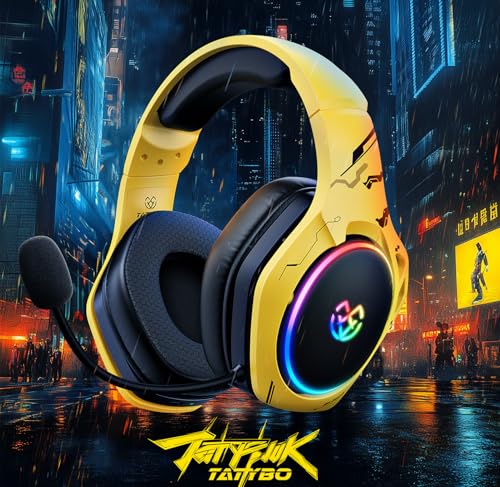 2.4GHz Wireless Gaming Headset with Noise Canceling Microphone O352836
